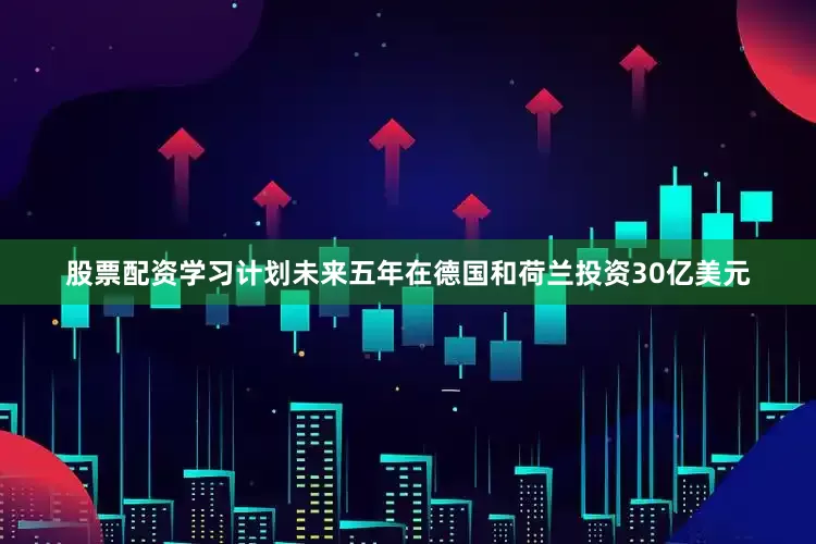 股票配资学习计划未来五年在德国和荷兰投资30亿美元