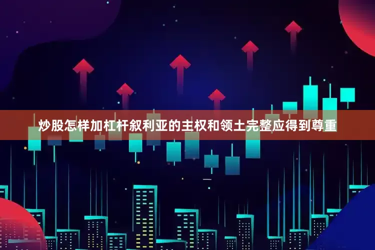炒股怎样加杠杆叙利亚的主权和领土完整应得到尊重
