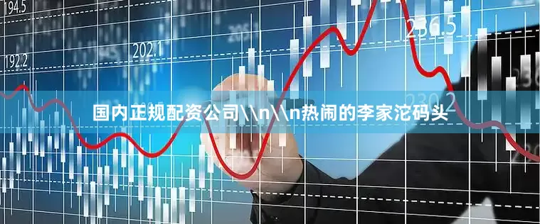 国内正规配资公司\n\n热闹的李家沱码头