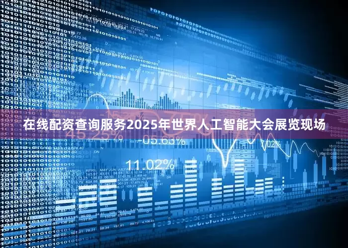 在线配资查询服务2025年世界人工智能大会展览现场